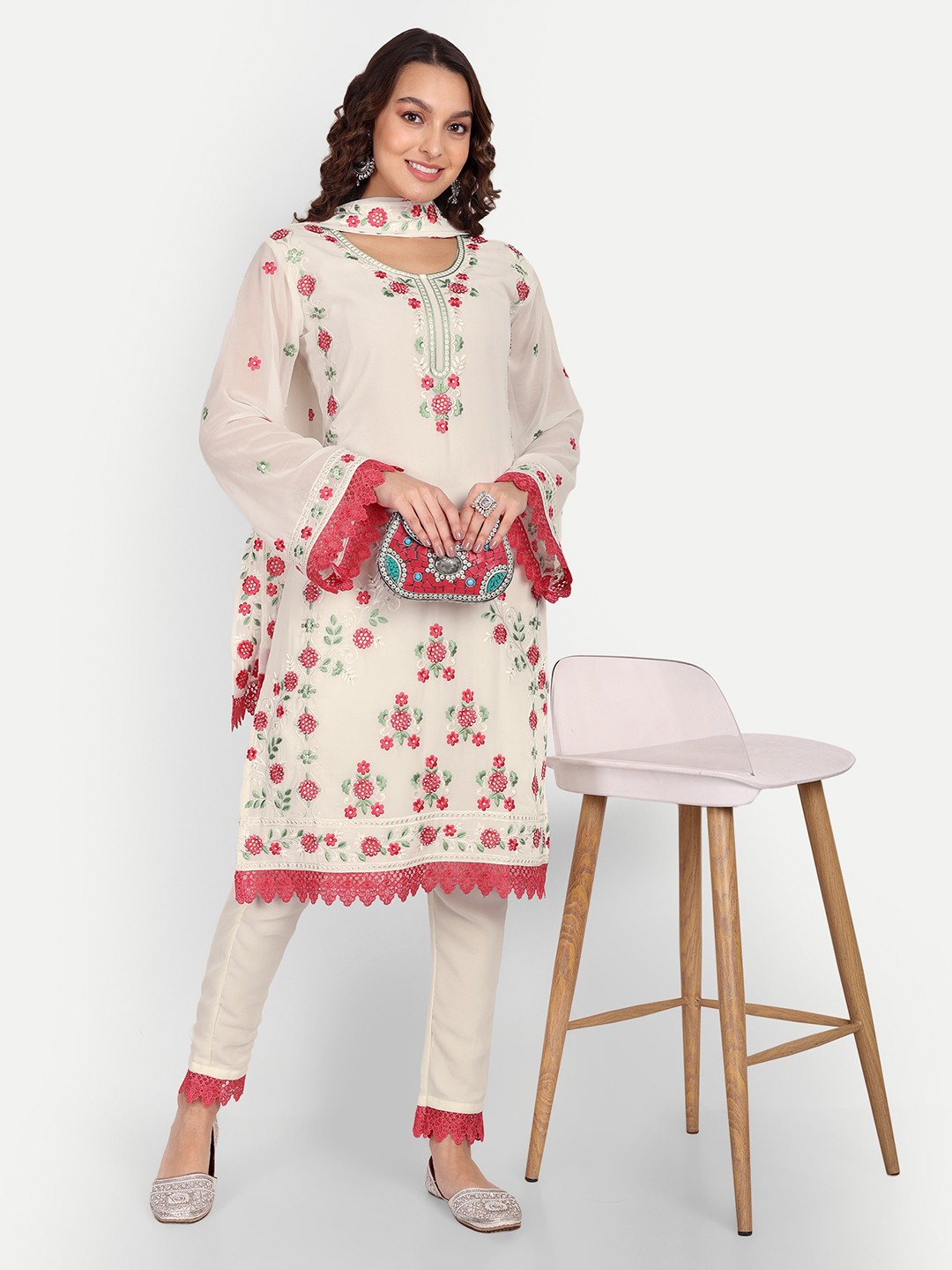 Designer Embroidered Salwarsuit