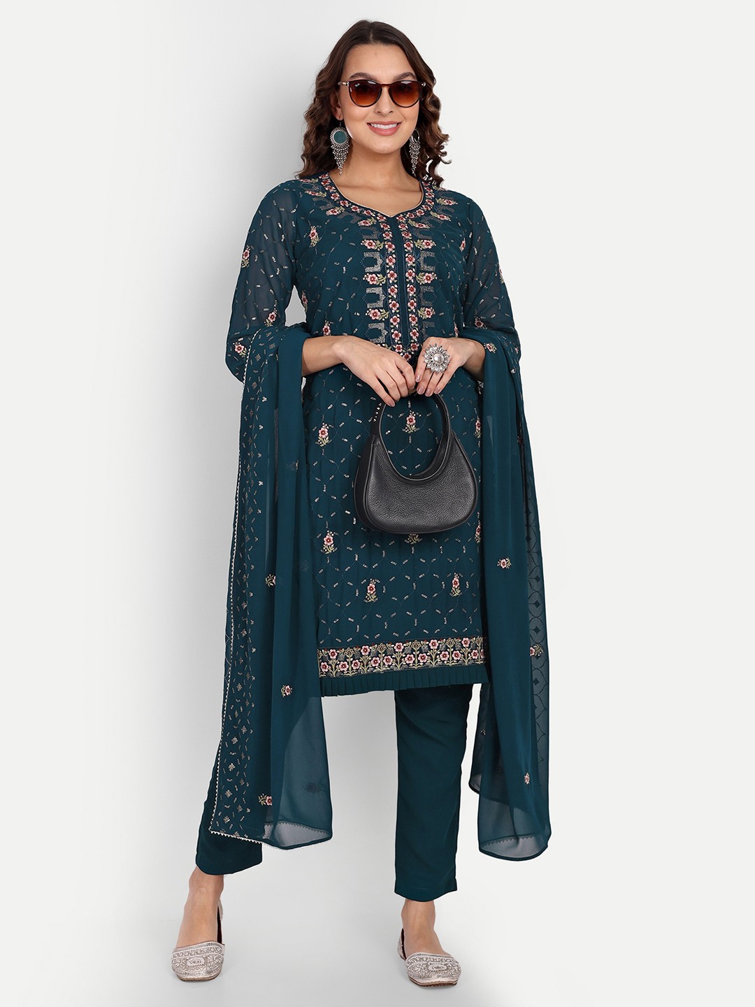 Designer Embroidered Salwarsuit