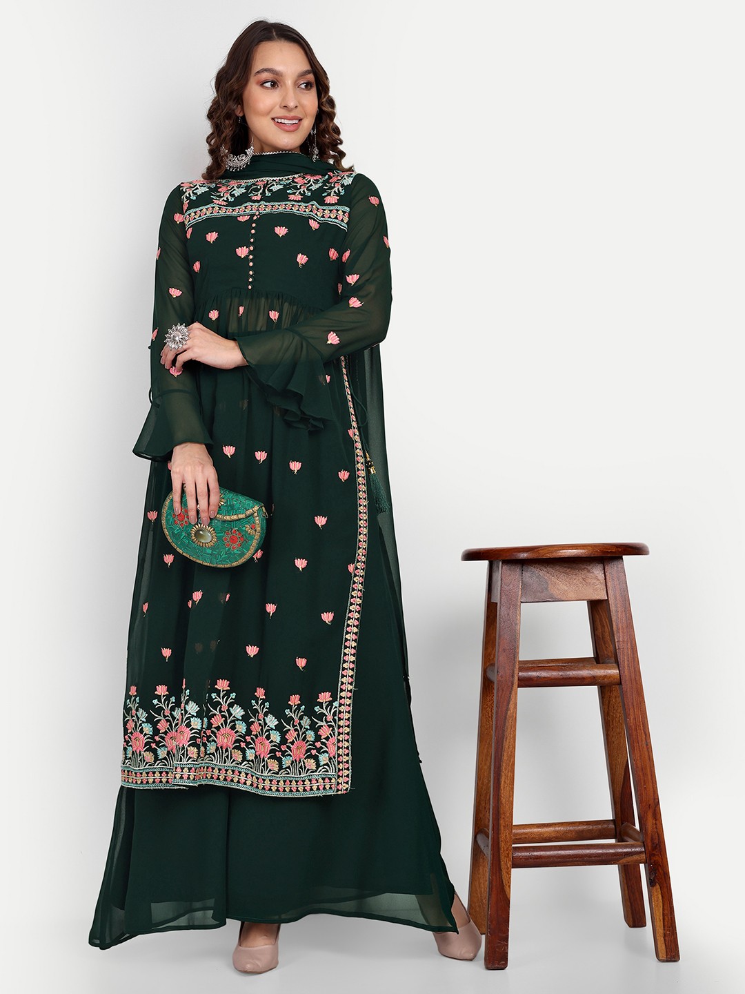 Designer Embroidered Salwarsuit